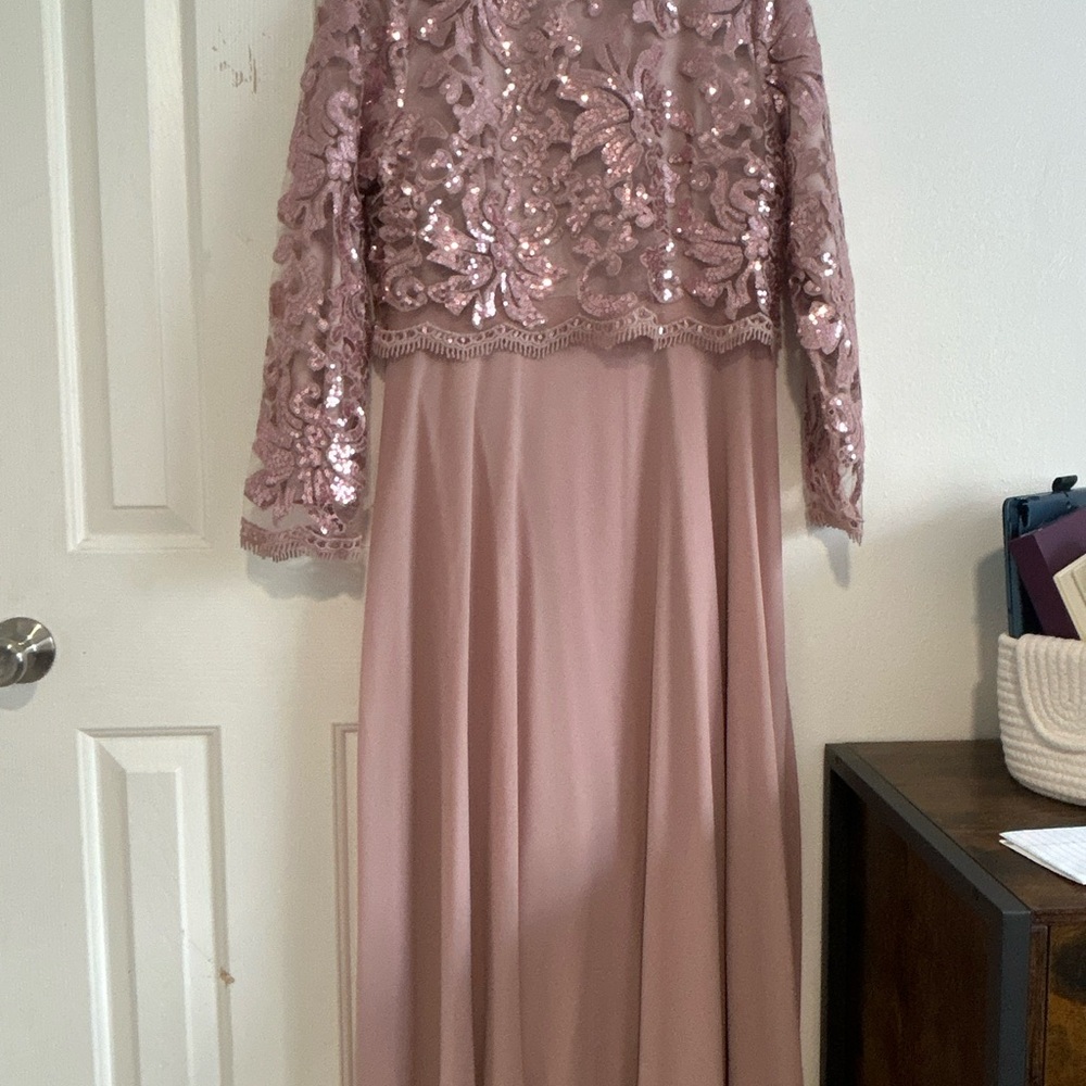 Dainty Jewells Blush Pink Sequin Dress